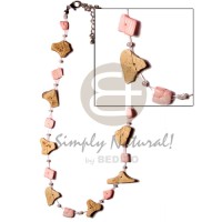 Floating coconut and light pink