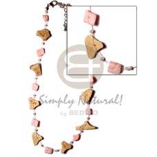 Floating coconut and light pink