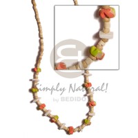 2-3mm coconut heishi natural