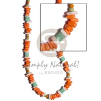 Orange coconut sq. cut