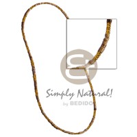 2-3mm coconut heishi glass