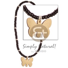 4-5mm black coconut pokalet