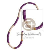 Pink luhuanus heishi violet