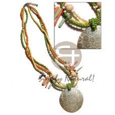 3 rows 2-3mm coconut pokalet.