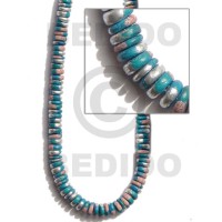 4-5mm coconut pokalet. sky blue