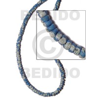 4-5mm coconut pokalet. blue