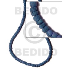 4-5mm coconut pokalet. blue