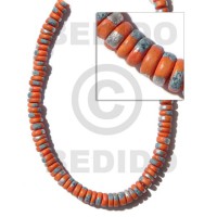 4-5mm coconut pokalet. orange