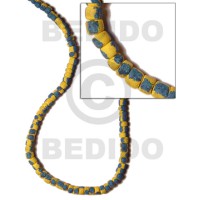 4-5mm coconut pokalet. bright yellow