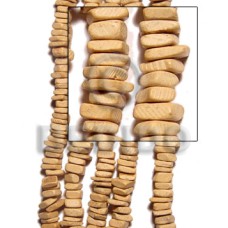 Coconut square cut natural white