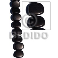 Camagong black slice melon 22x27x12mm