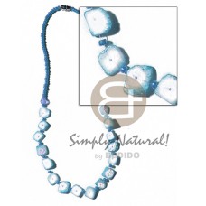 Floating colored white rose in