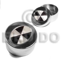 Stainless metal round casing
