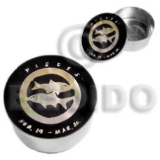 Stainless metal round casing