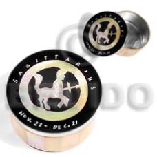 Stainless metal round casing