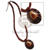 3 rows twisted brown