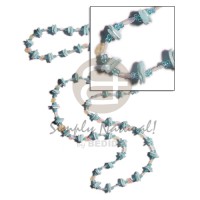 36 in. continuous powder blue