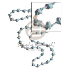 36 in. continuous powder blue