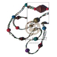 2 rows red cut glass