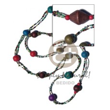 2 rows red cut glass