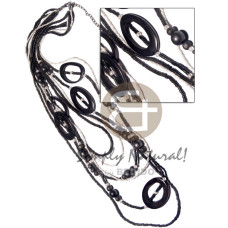 6 rows graduated white glass