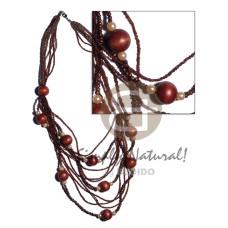 7 rows graduated multilayered fine