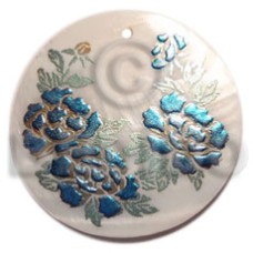 Round 50mm kabibe shell