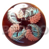 Round 50mm blacktab shell