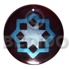 Round 50mm blacktab shell