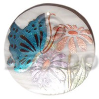 Round 50mm kabibe shell