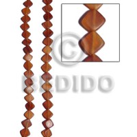 Golden horn amber diamond 13mmx13mmx4mm