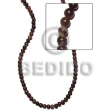 Natural horn beads 8mm