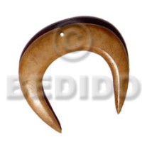 25mmx28mmx7mm antique horn
