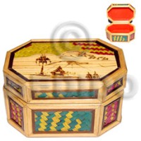 Bamboo pandan jewelry box