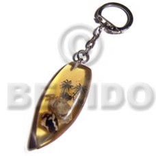 50mmx27mm transparent clear amber