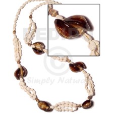 Kaput shell nassa white