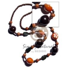 4-5mm natural brown coconut pokalet