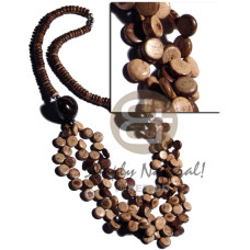 7-8mm coconut pokalet. natural brown