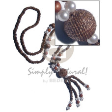 4-5mm coconut pukalet nat brown