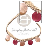 Macrame dangling 5 round