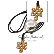 Celtic knot antique carabao natural