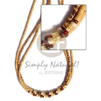 3 rows natural c. heishe