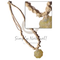 4 layer knotted wax cord