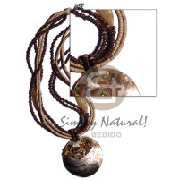 5 layers 2-3mm coconut heishe