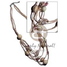 5 rows graduated multilayered crème