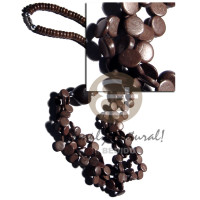 7-8mm coconut pokalet. natural brown