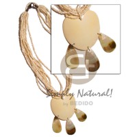 Heart 50mm melo pendant