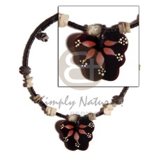 35mm blacktab handpainted pendant in