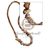 4-5mm hammershell heishi green everlasting