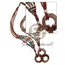 Round brownlip rings trio 30mm